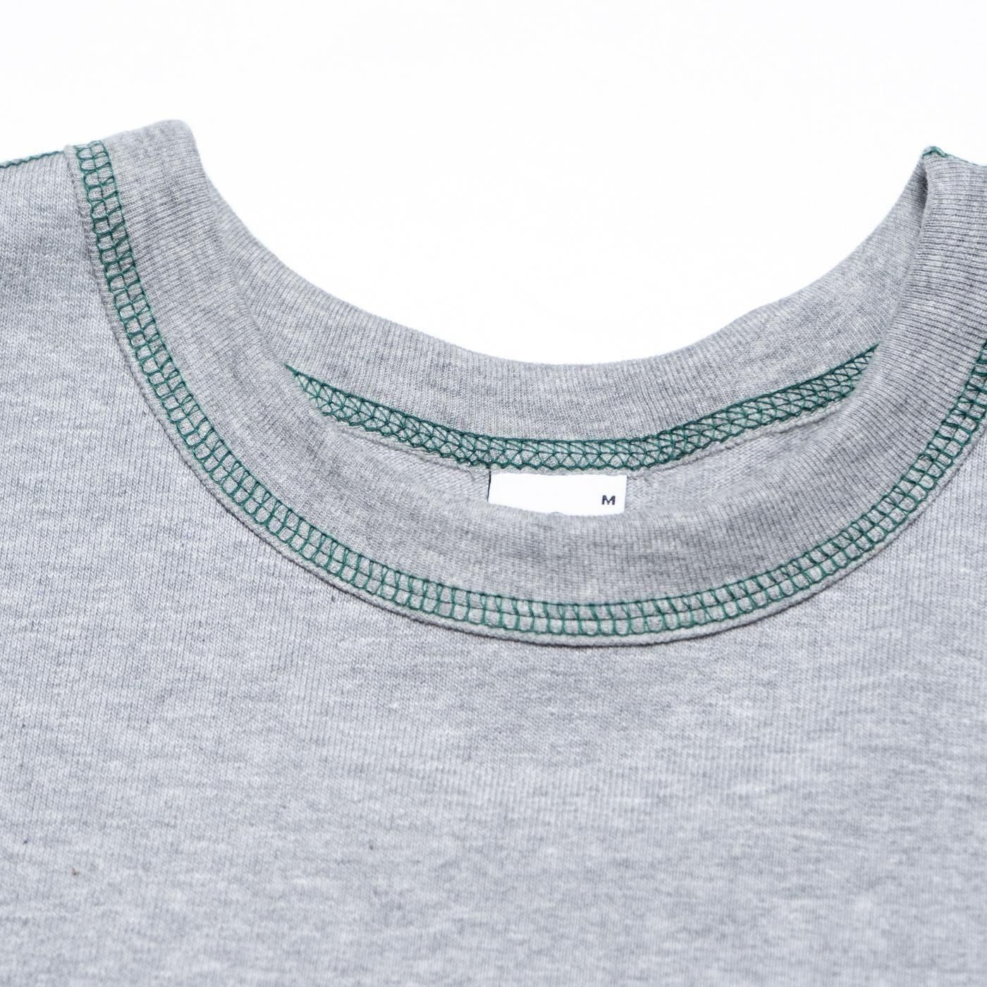 mocT * M13-280 PLATING JERSEY CREW NECK L/S Big TEE(4Ÿ)