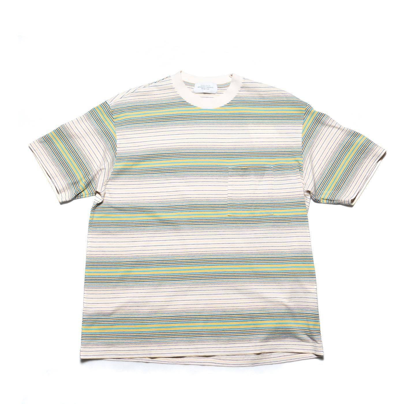 UNUSED * US2481 Border Short Sleeve T-shirt(3Ÿ)