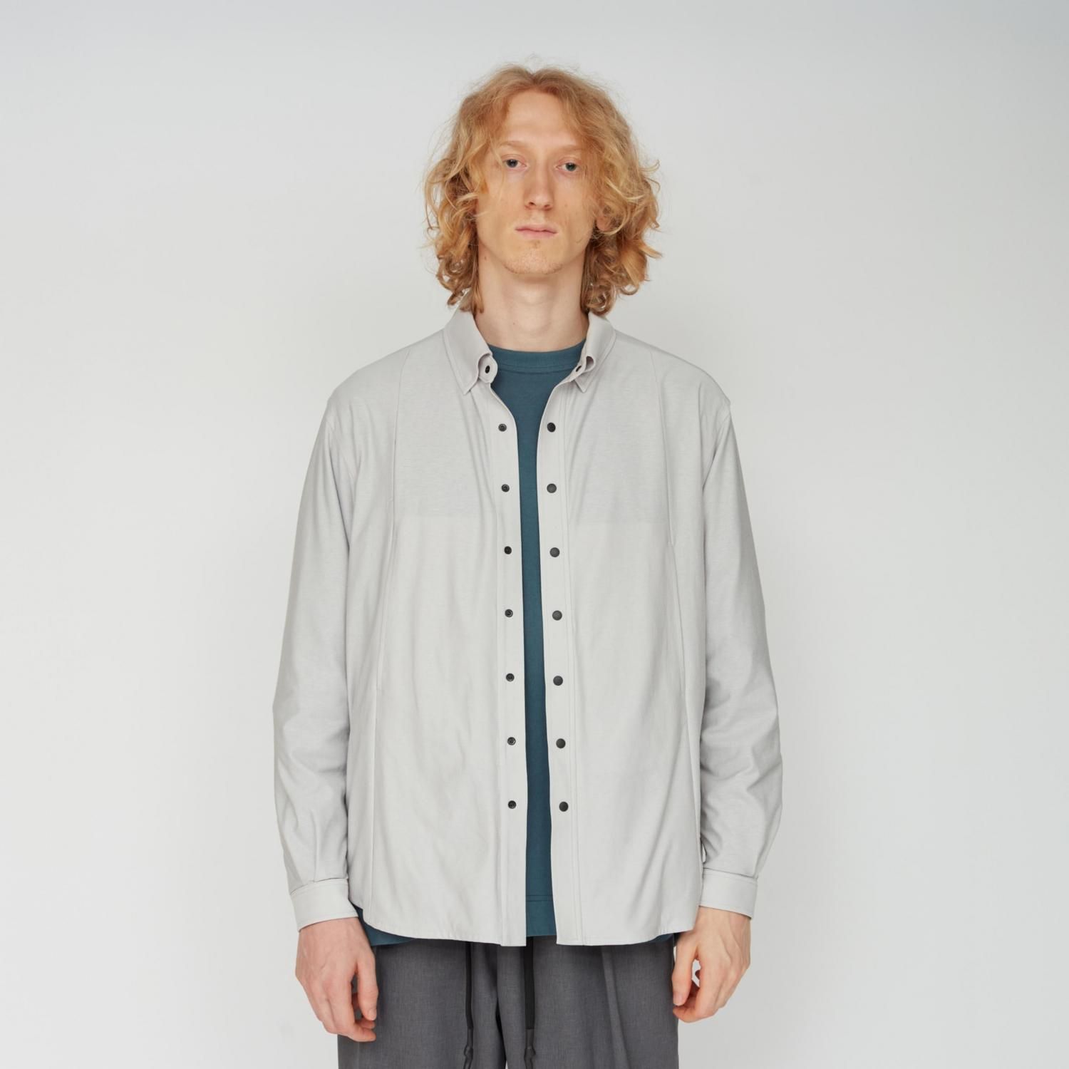 UNTRACE * _164 Button Down Shirt L/S(2Ÿ)