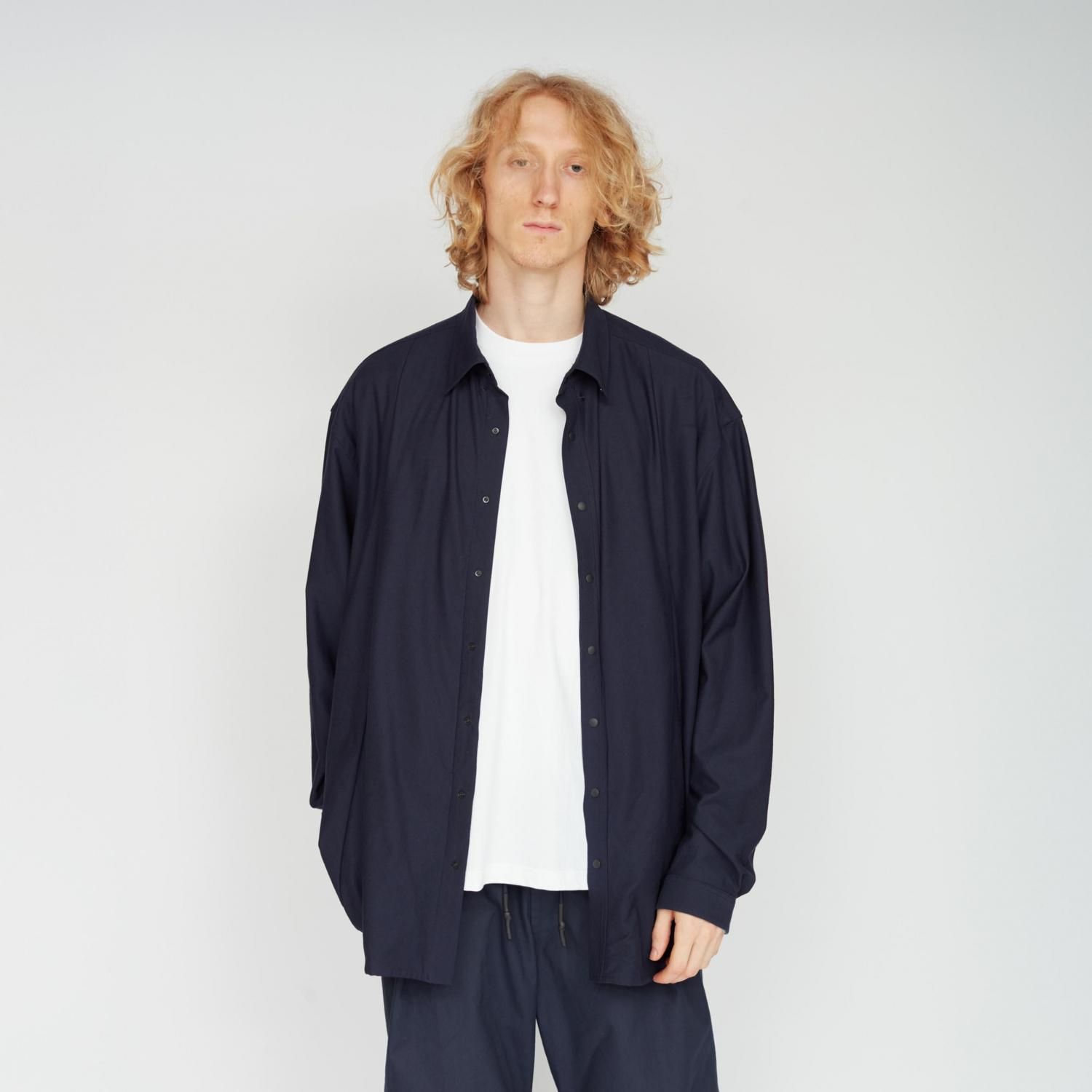 UNTRACE * _164 Button Down Shirt L/S(2Ÿ)