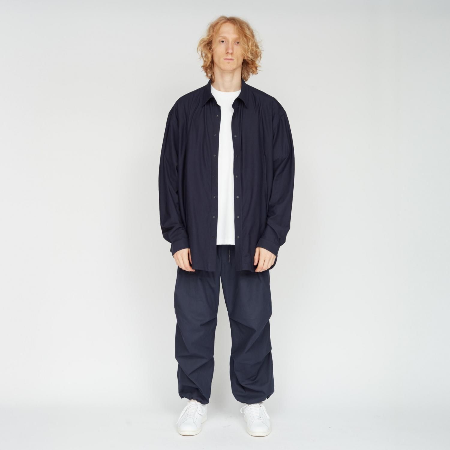 UNTRACE * _164 Button Down Shirt L/S(2Ÿ)