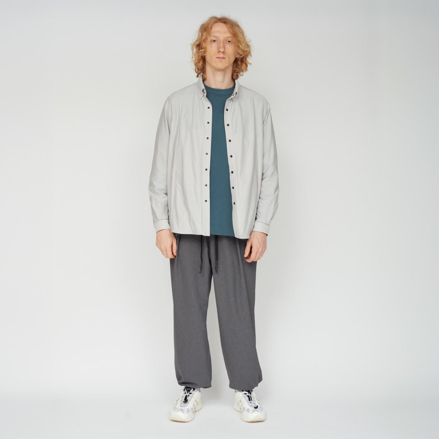 UNTRACE * _164 Button Down Shirt L/S(2Ÿ)