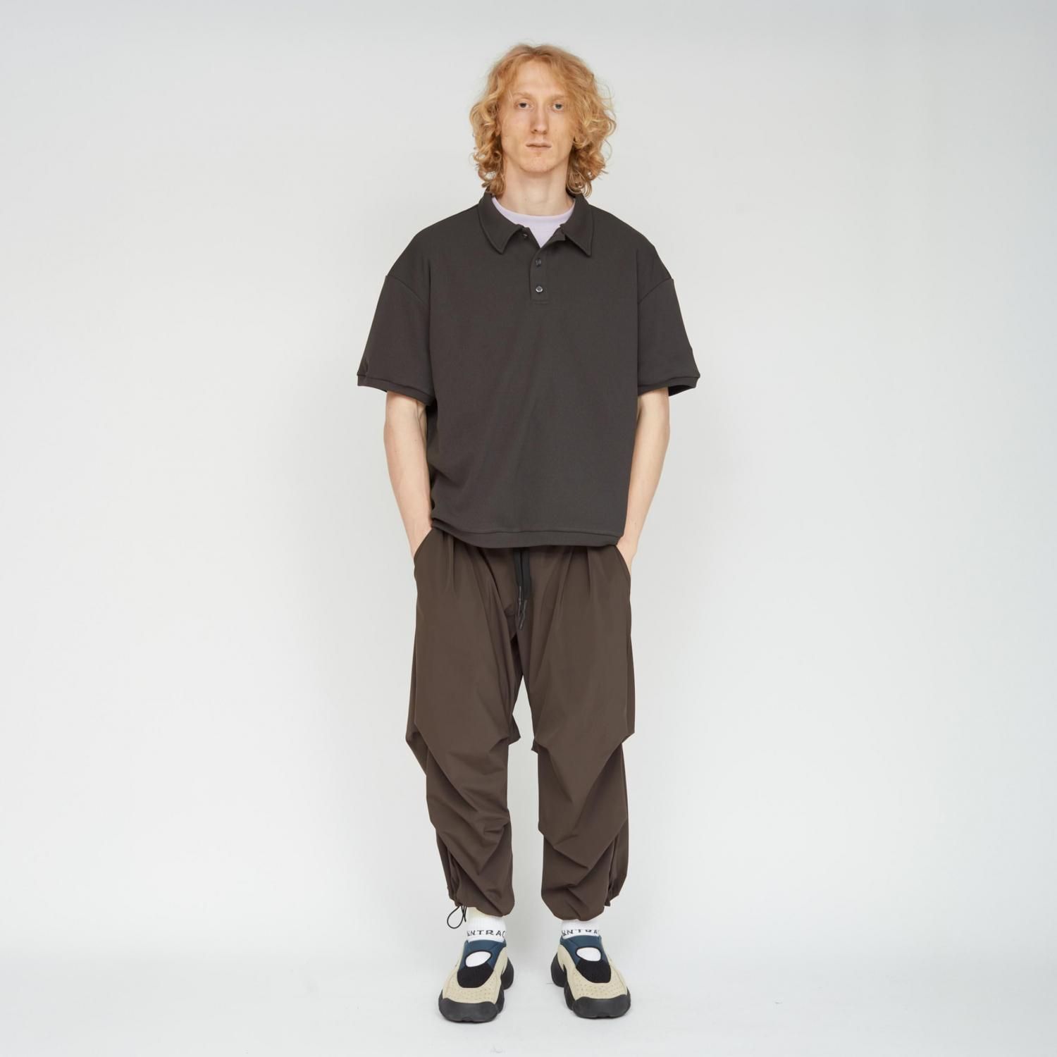 UNTRACE * _166 Tech Polo Shirt S/S(3Ÿ)