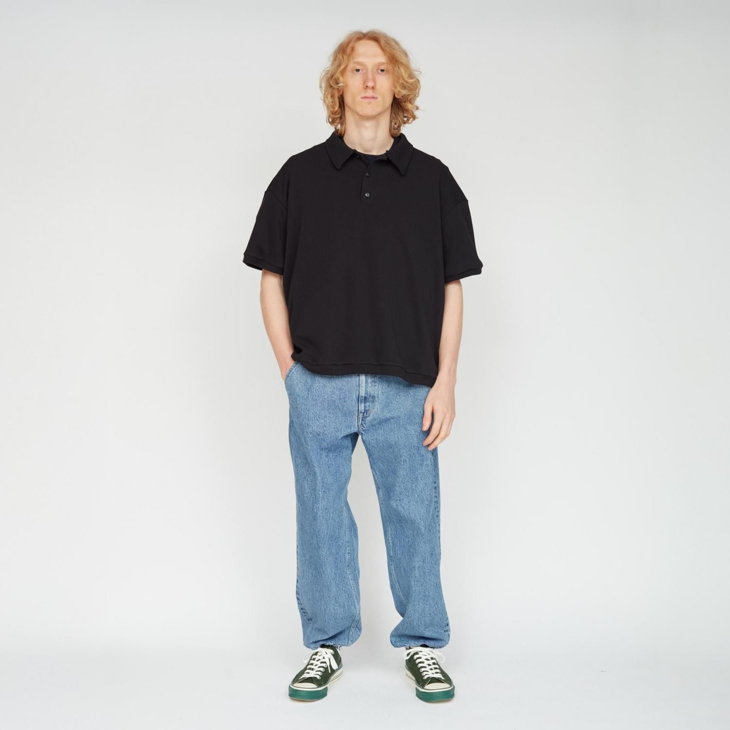 UNTRACE * _166 Tech Polo Shirt S/S(3Ÿ)