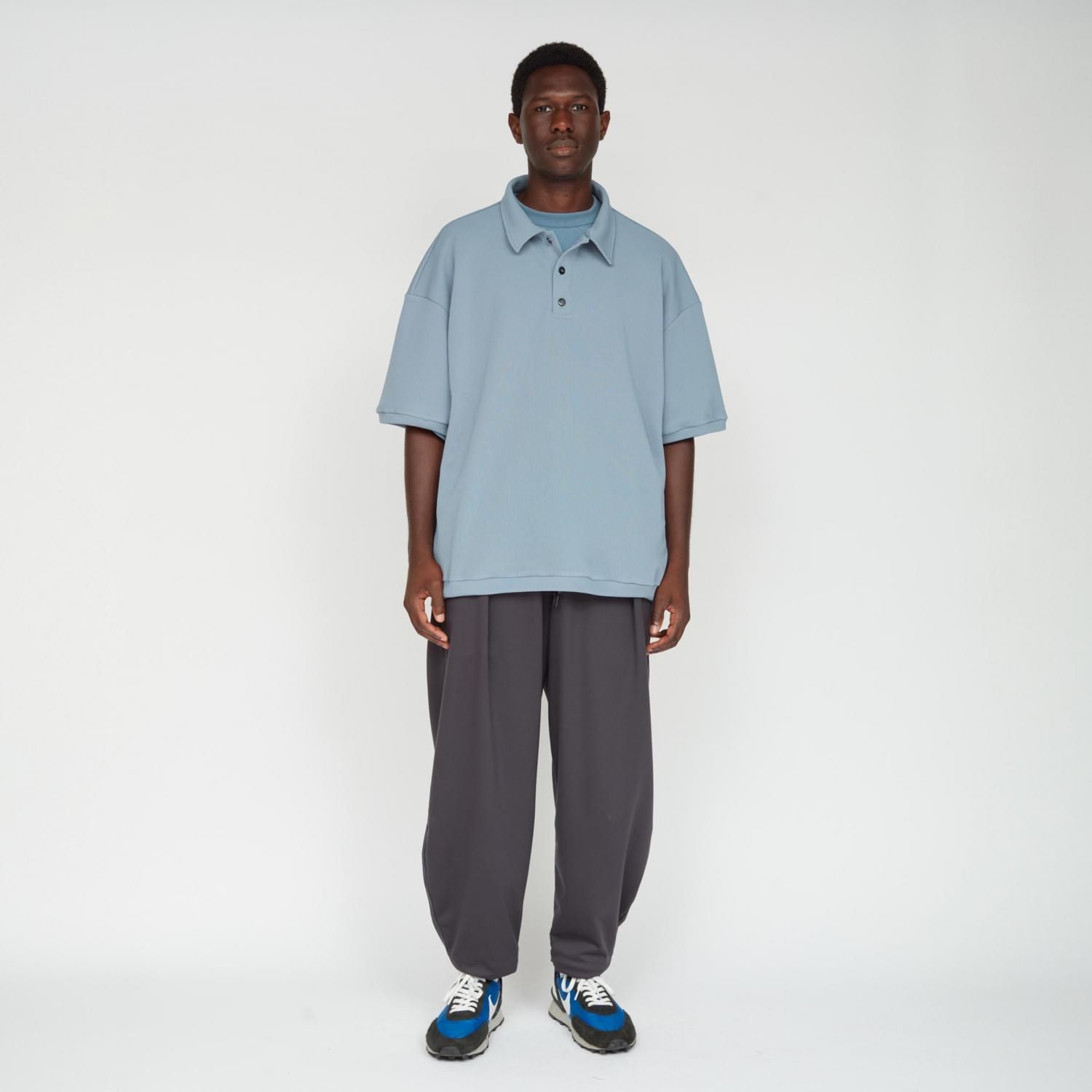 UNTRACE * _166 Tech Polo Shirt S/S(3Ÿ)