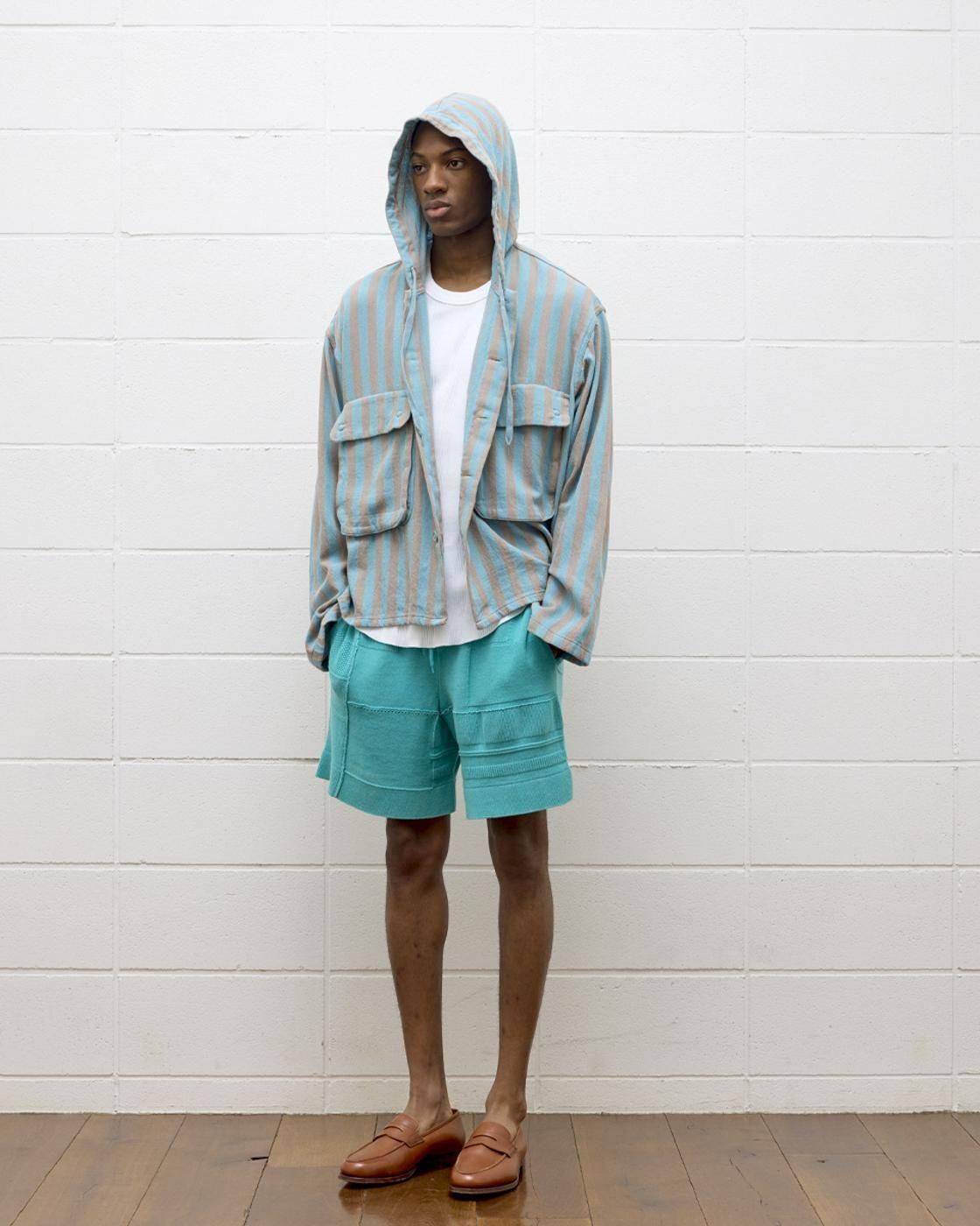 UNUSED * US2486 Stripe Food Shirt(2Ÿ)