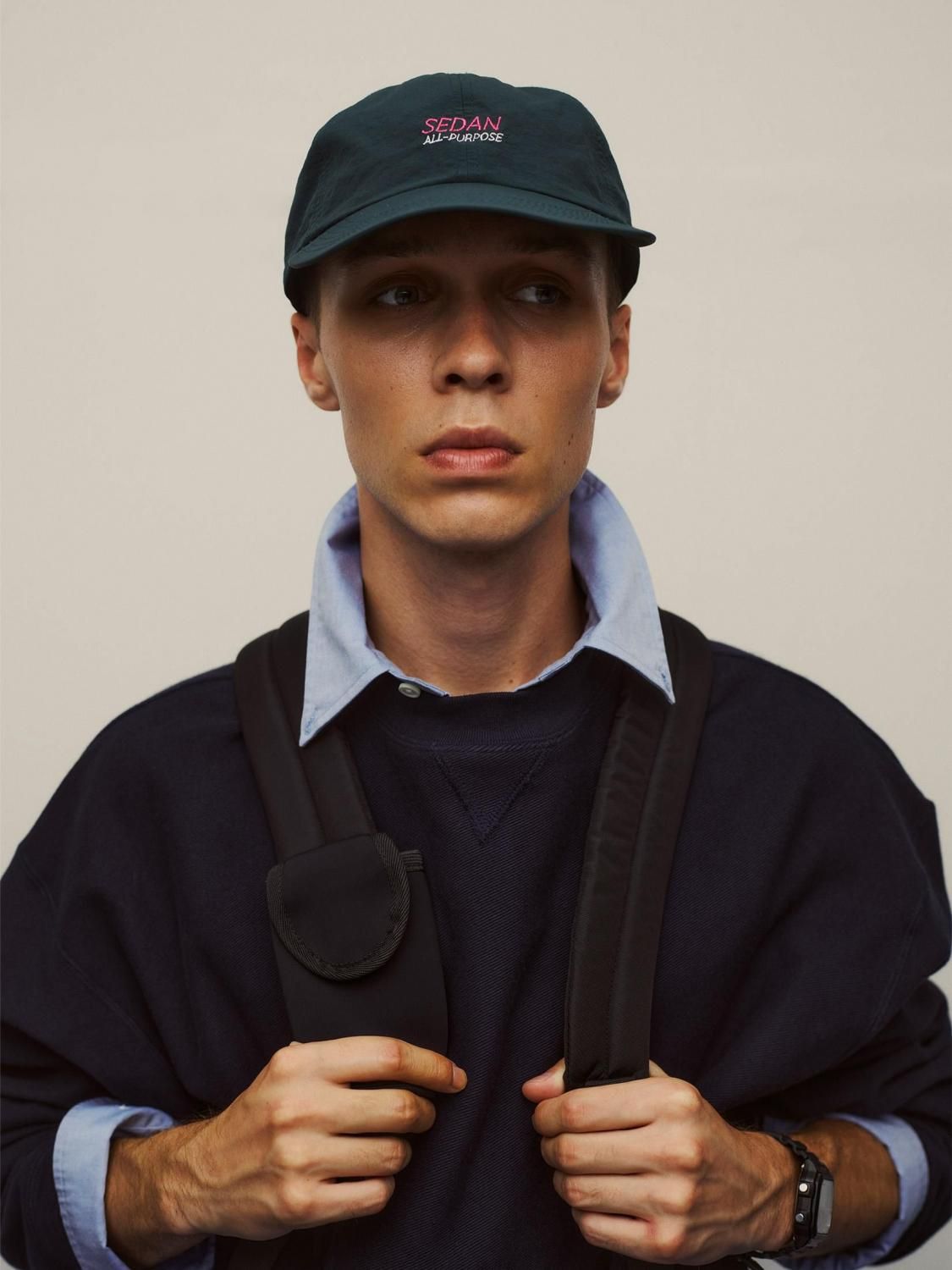 SEDAN ALL-PURPOSE * SD25S-CP01 Tech Logo Camp Cap(4Ÿ)