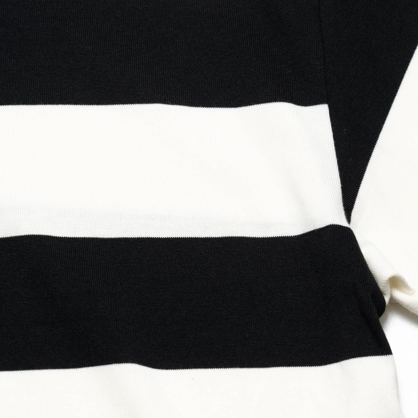 FARAH * FR0501-M3002 Wide Striped S/S Tee * Black