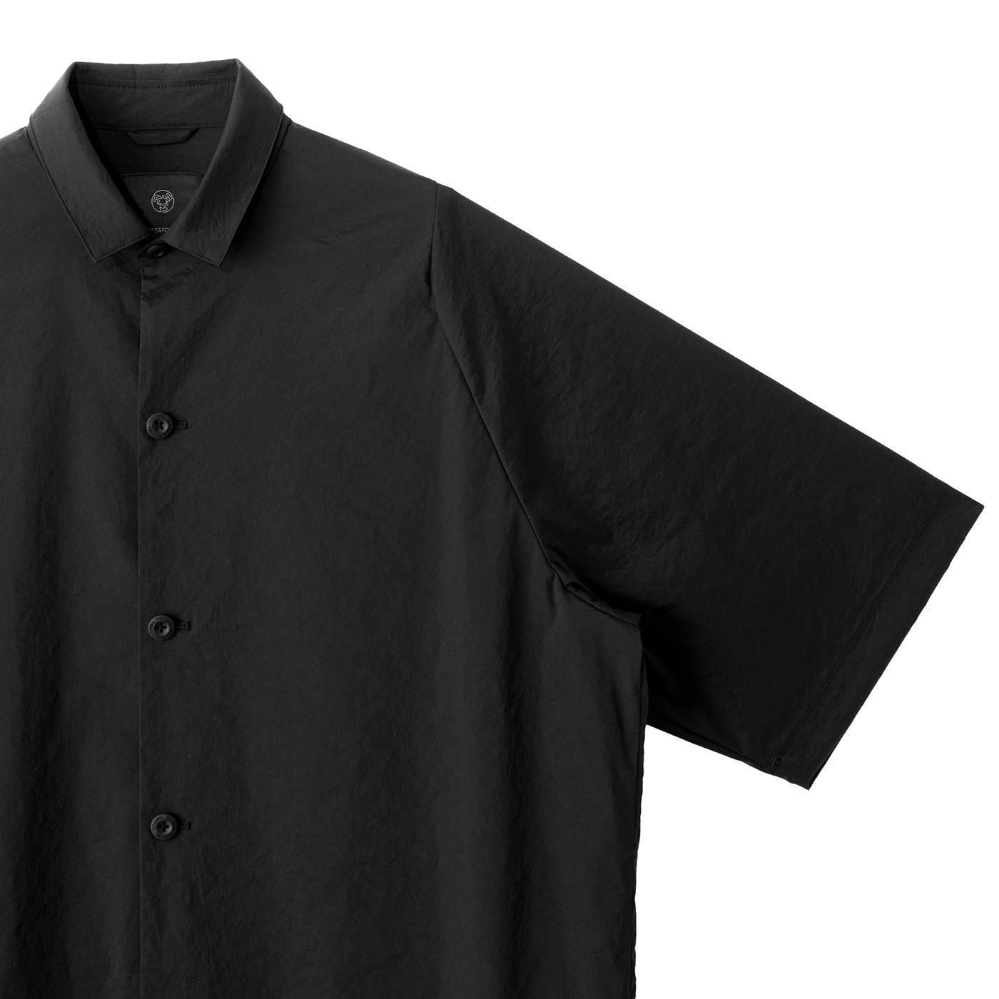 TEATORA  * TT-CG-SHT-SS-AQ CARTRIDGE SHIRT S/S AQAKINESIS * Black