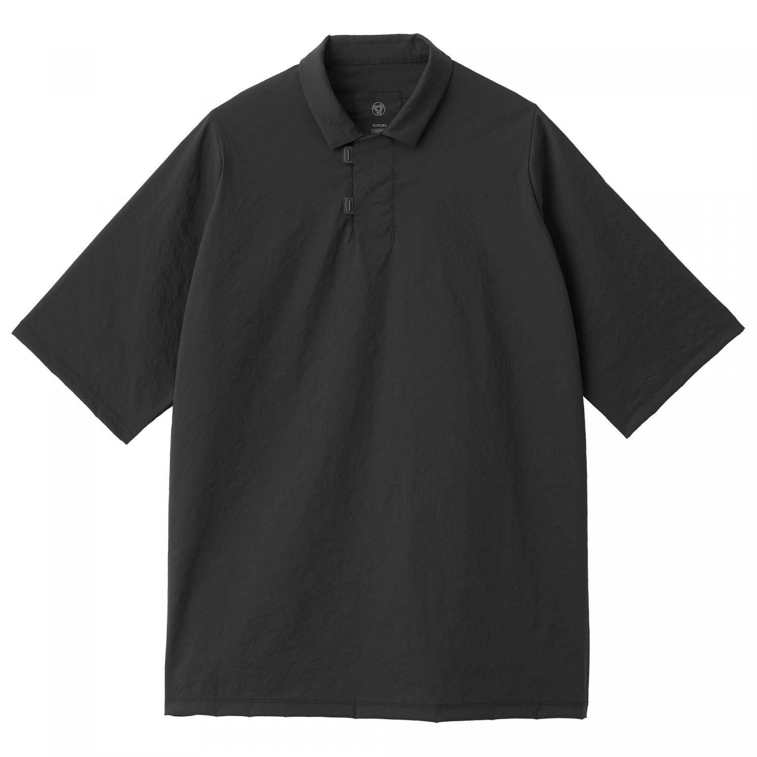 TEATORA  * TT-CSNAP-POLO-AQ CAPSULESNAP POLO SHIRT AQUAKINESIS * Black