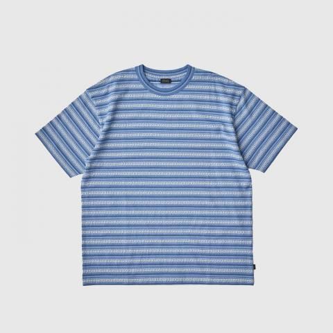 SEDAN ALL-PURPOSE * SD25S-CT08 Jacquard Striped S/S Tee(3Ÿ)