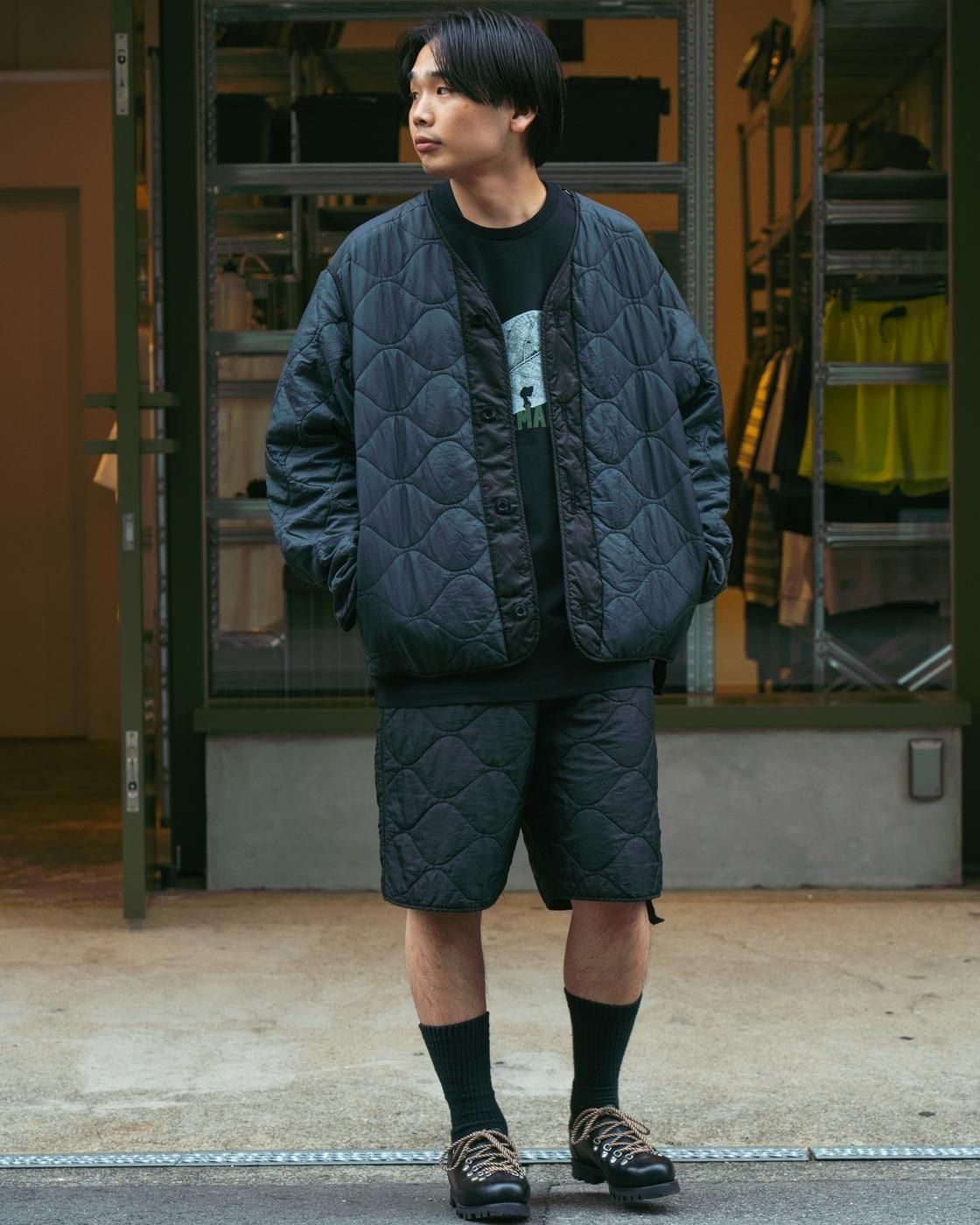 OAMC combat liner deep ocean Sサイズ OAMC(オーエーエムシー) COMBAT LINER Jacketコンバットライナー