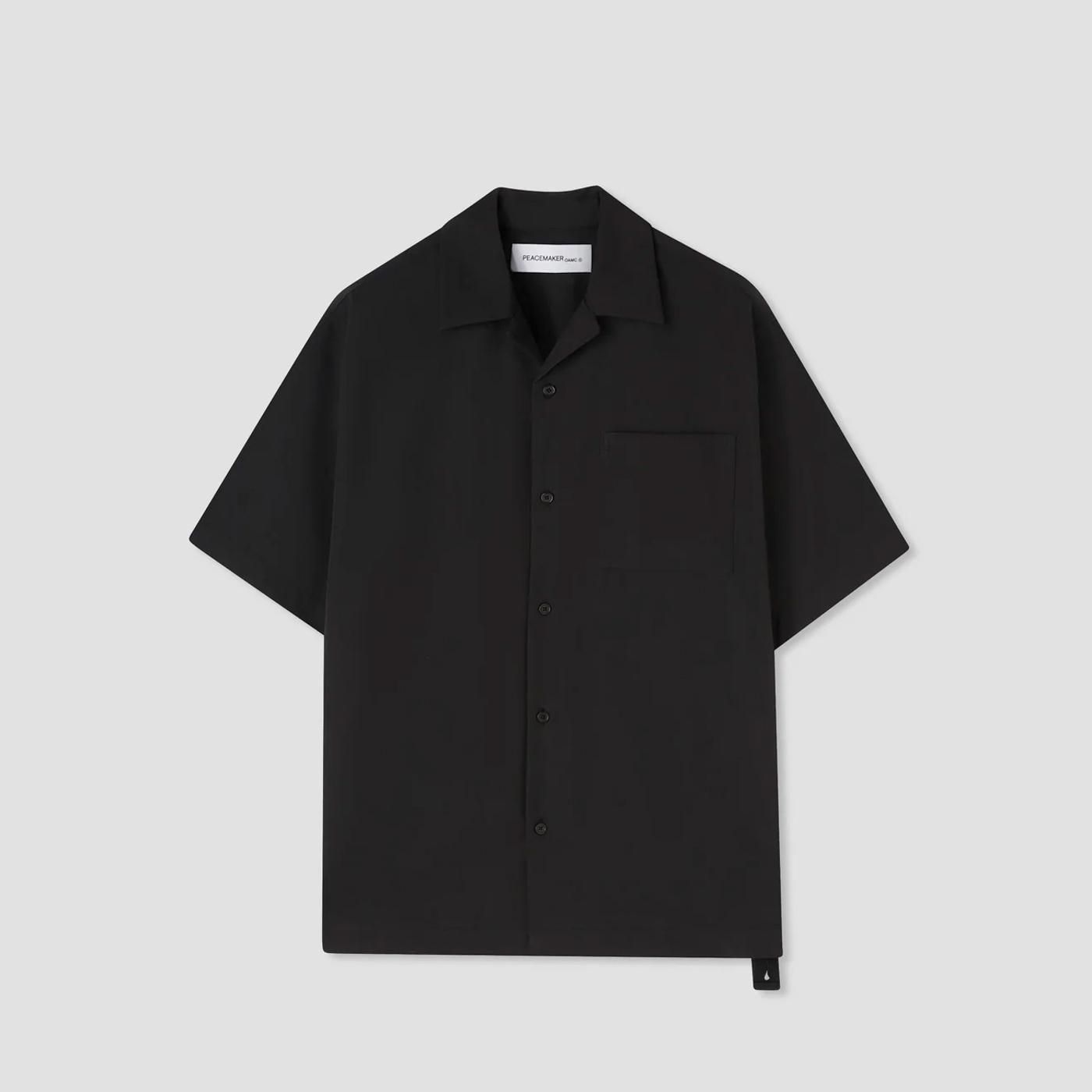 PEACEMAKER oamc * BOXI S/S SHIRT * Black