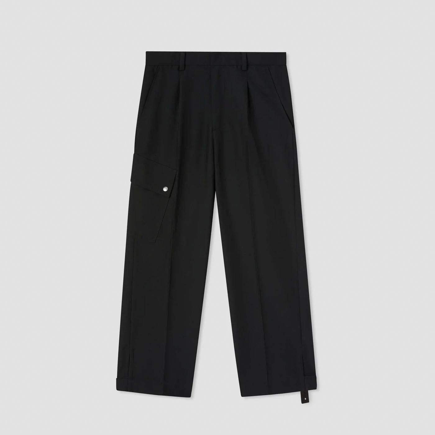 PEACEMAKER oamc * COMBINE PANTS POLY * Black