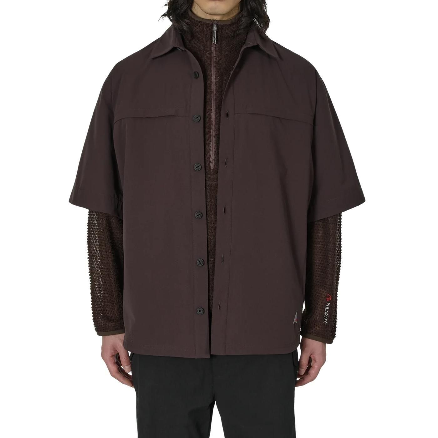 ROA * Dot Air Shirt * Dark Brown