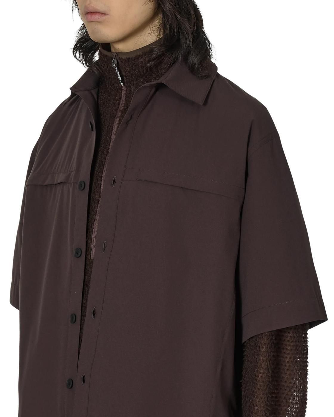 ROA * Dot Air Shirt * Dark Brown