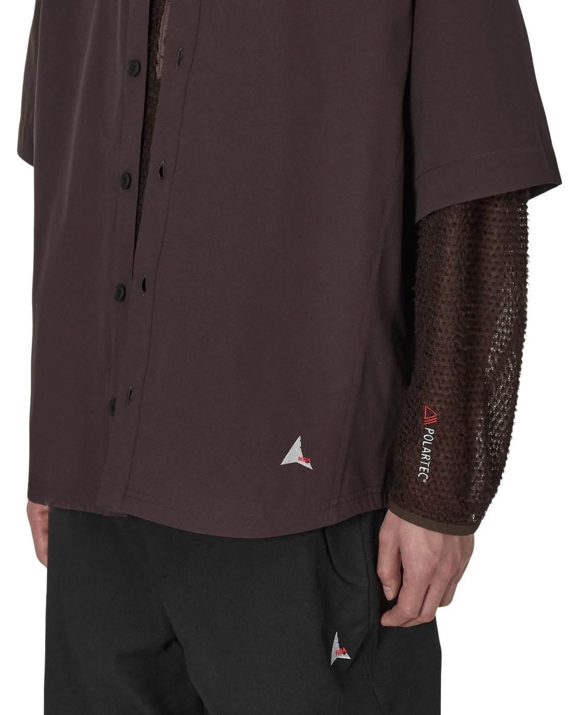 ROA * Dot Air Shirt * Dark Brown