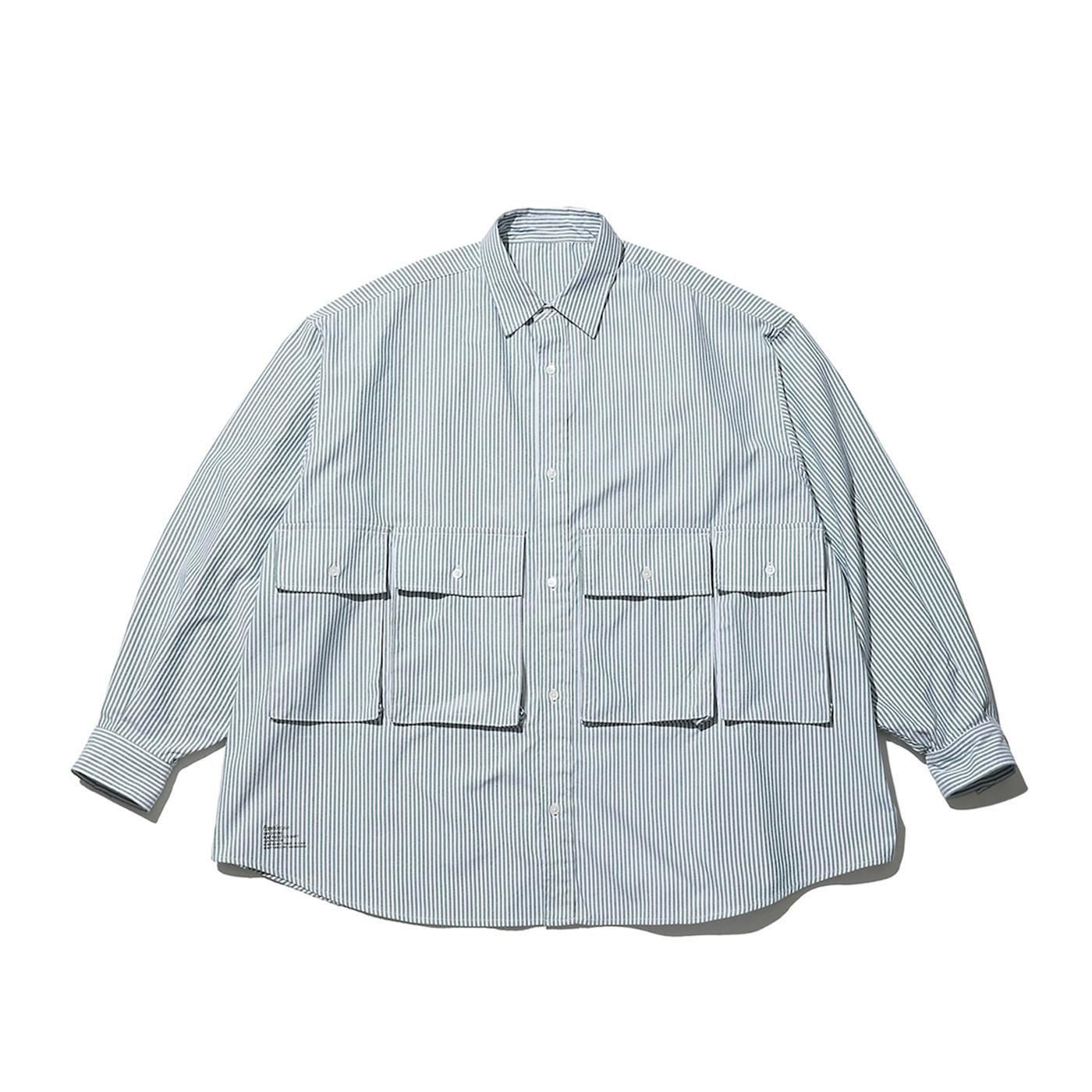 FreshService * DRY OXFORD FLAP POCKET L/S SHIRT(4Ÿ)