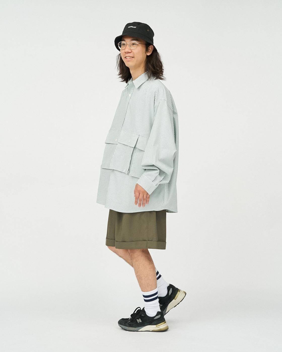 FreshService * DRY OXFORD FLAP POCKET L/S SHIRT(4Ÿ)