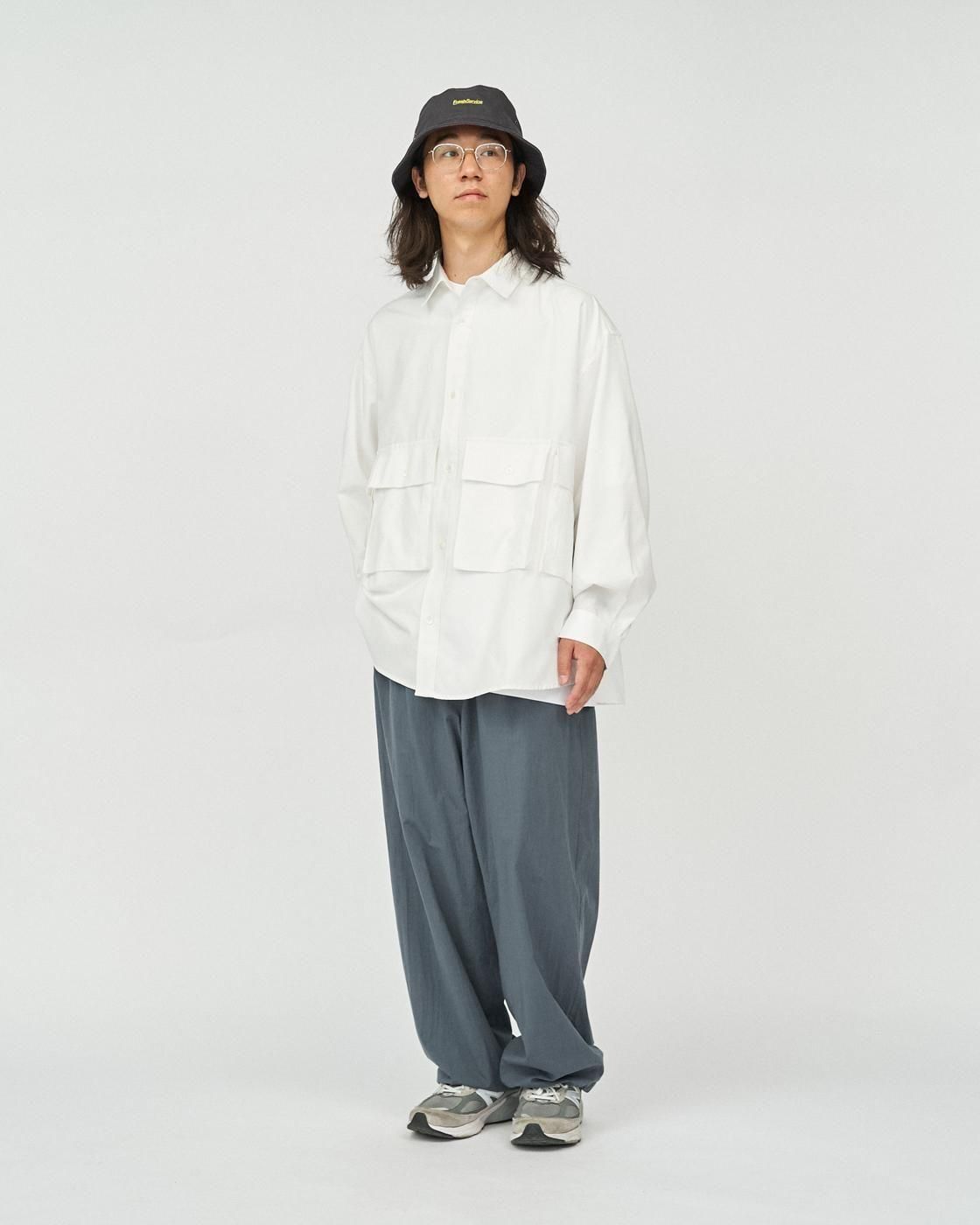 FreshService * DRY OXFORD FLAP POCKET L/S SHIRT(4Ÿ)