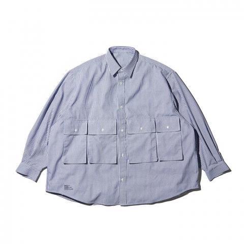 FreshService * DRY OXFORD FLAP POCKET L/S SHIRT(4Ÿ)