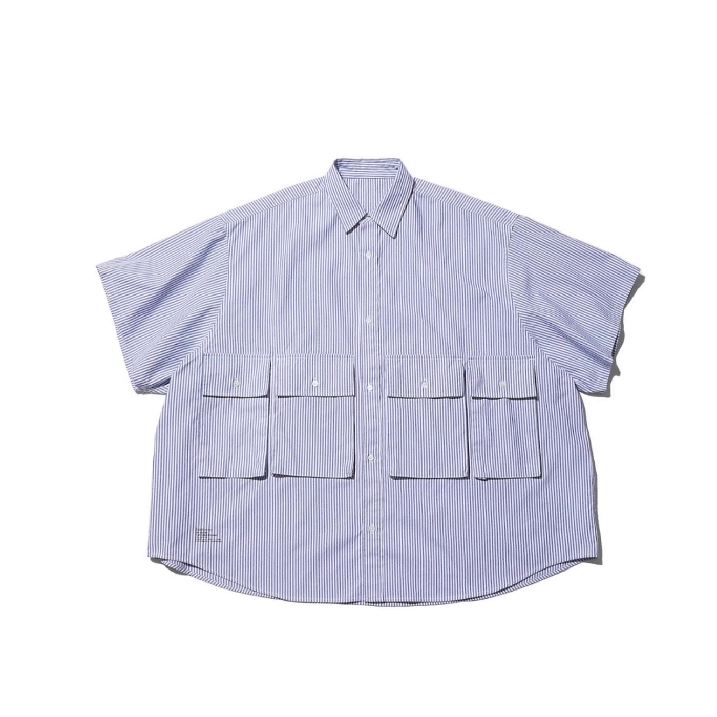 FreshService * DRY OXFORD FLAP POCKET S/S SHIRT(4Ÿ)