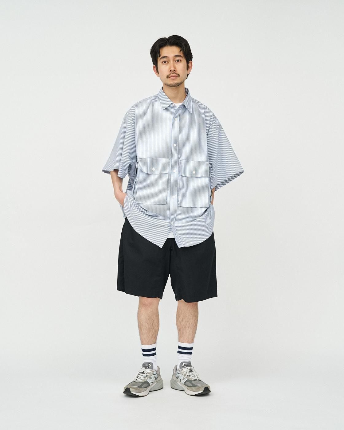 FreshService * DRY OXFORD FLAP POCKET S/S SHIRT(4Ÿ)