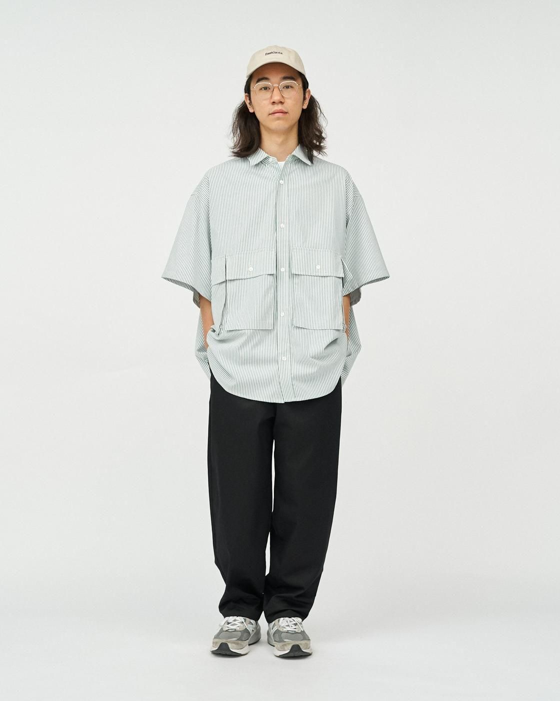 FreshService * DRY OXFORD FLAP POCKET S/S SHIRT(4Ÿ)
