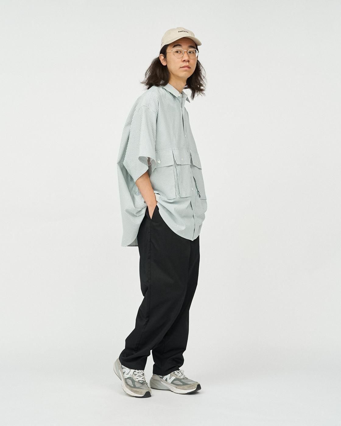 FreshService * DRY OXFORD FLAP POCKET S/S SHIRT(4Ÿ)