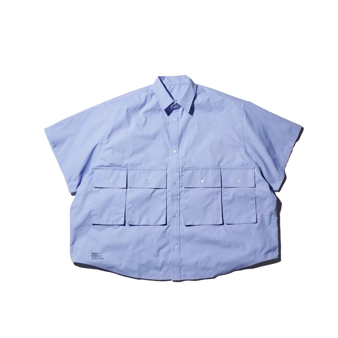 FreshService * DRY OXFORD FLAP POCKET S/S SHIRT(4Ÿ)