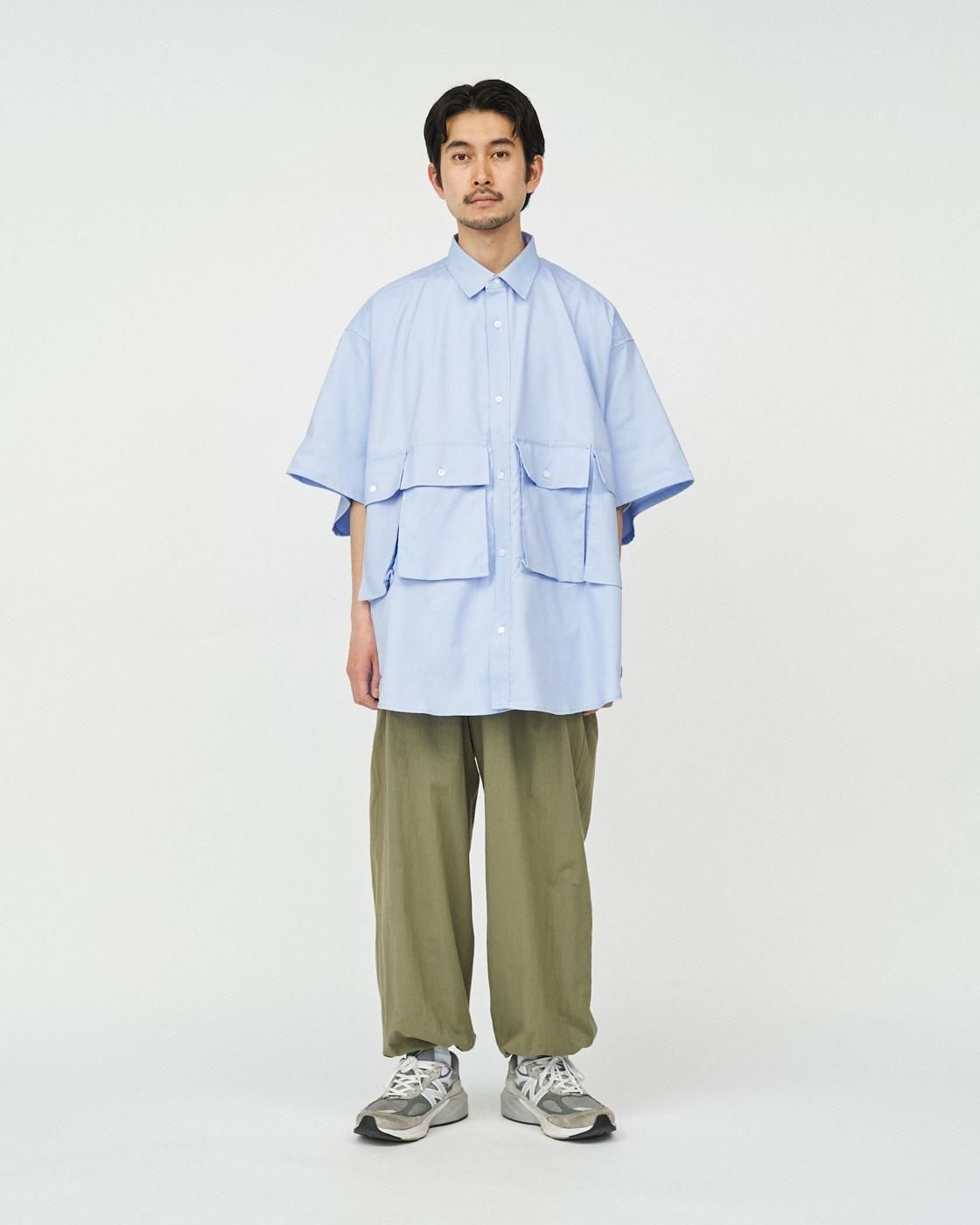 FreshService * DRY OXFORD FLAP POCKET S/S SHIRT(4Ÿ)