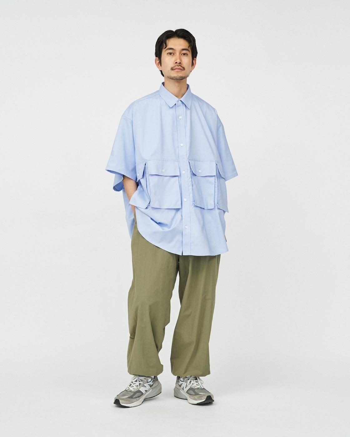 FreshService * DRY OXFORD FLAP POCKET S/S SHIRT(4Ÿ)