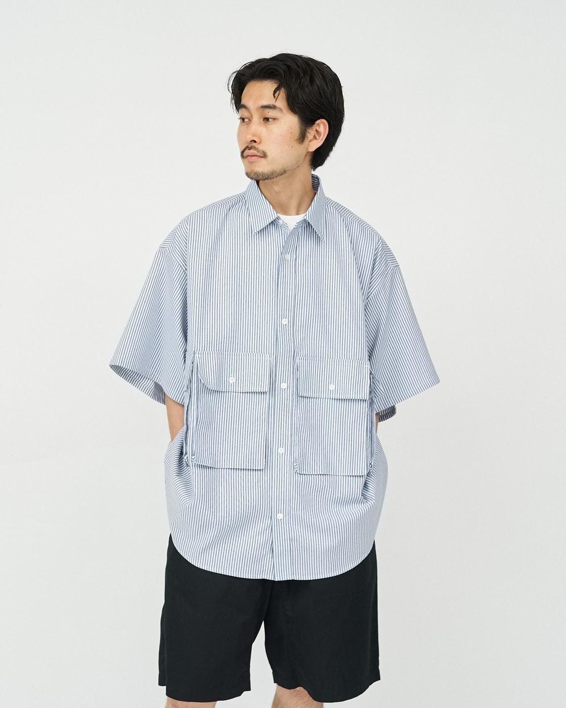 FreshService * DRY OXFORD FLAP POCKET S/S SHIRT(4Ÿ)