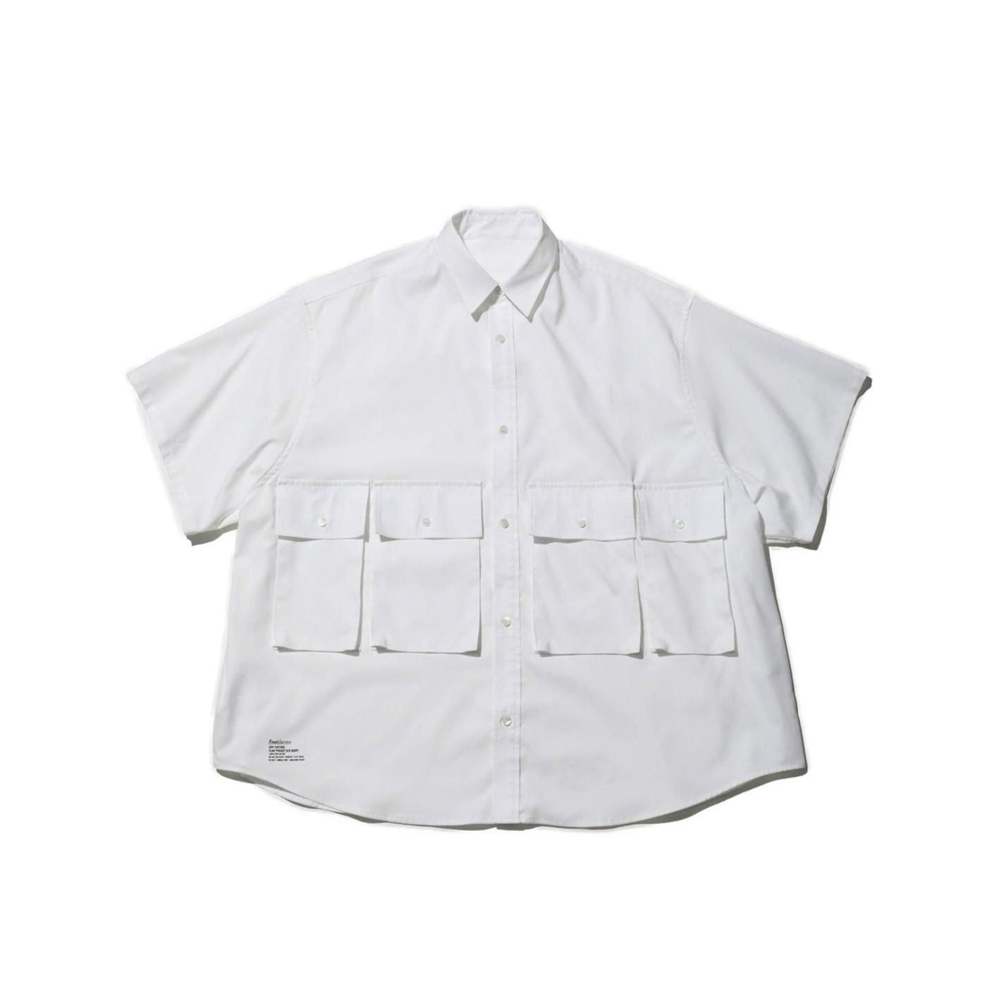 FreshService * DRY OXFORD FLAP POCKET S/S SHIRT(4Ÿ)