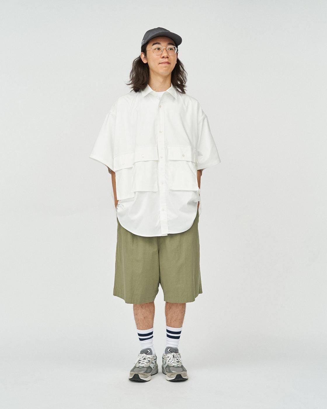 FreshService * DRY OXFORD FLAP POCKET S/S SHIRT(4色展開
