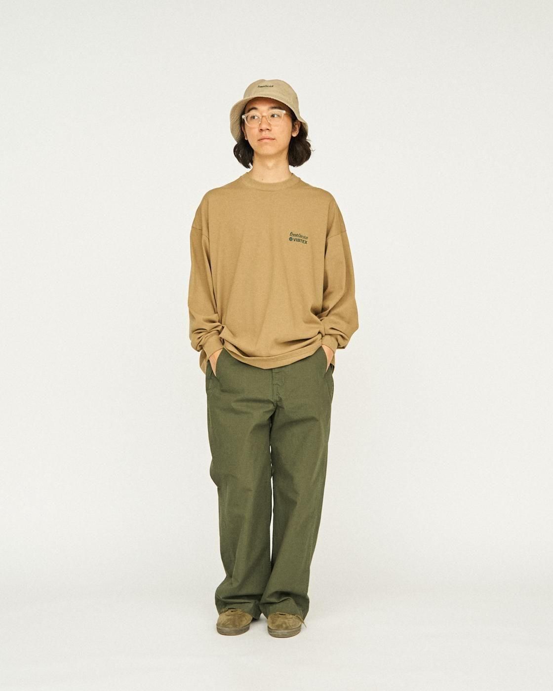 FreshService * VIBTEX for FreshService L/S CREW NECK TEE(4Ÿ)