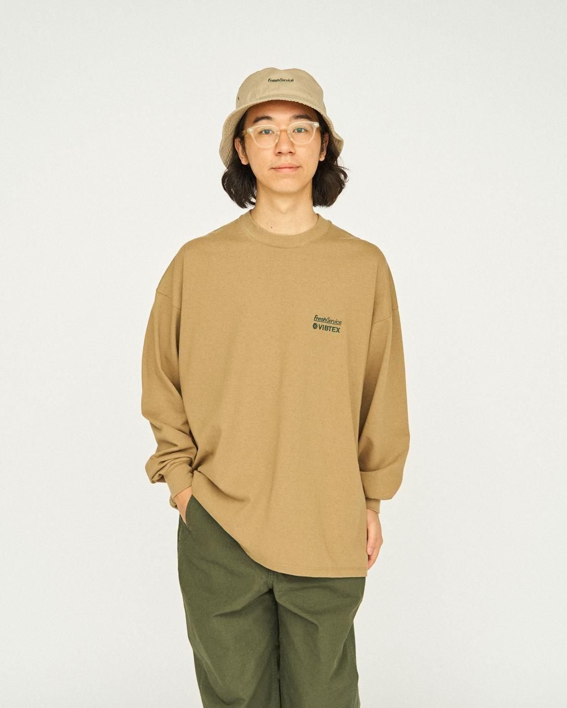 FreshService * VIBTEX for FreshService L/S CREW NECK TEE(4Ÿ)