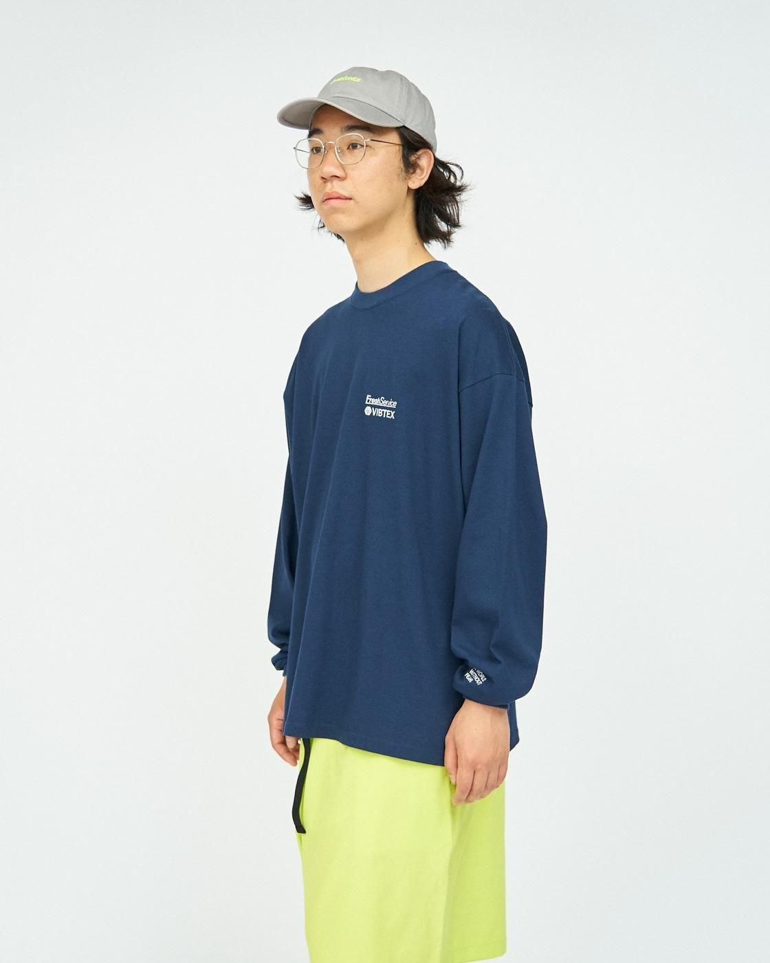 FreshService * VIBTEX for FreshService L/S CREW NECK TEE(5色