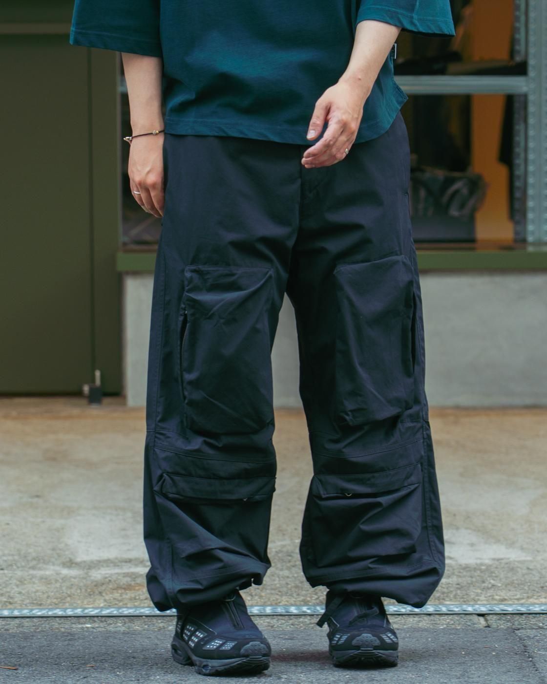 OAMC * OA5SMT07APT183 Black Cargo Trouser * Black