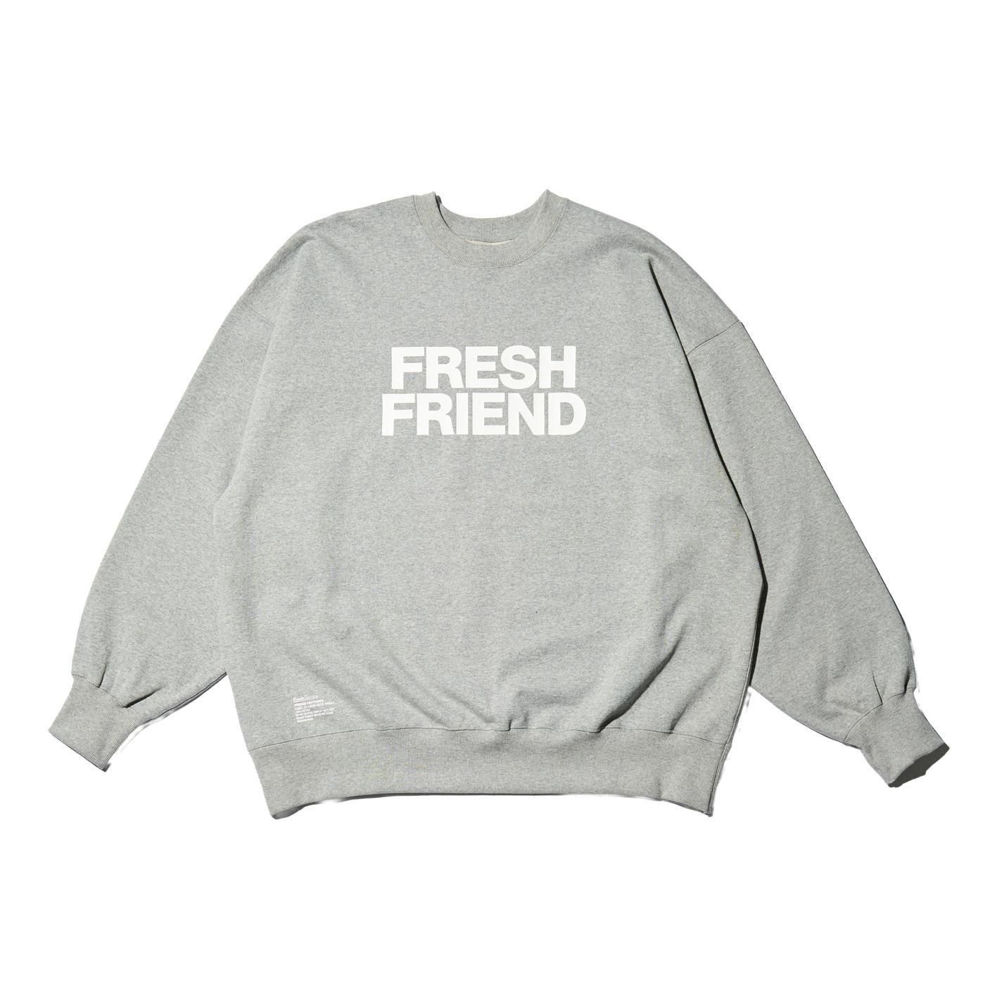 FreshService * FE  FS LIGHT OZ CREW NECK SWEAT * H.Gray