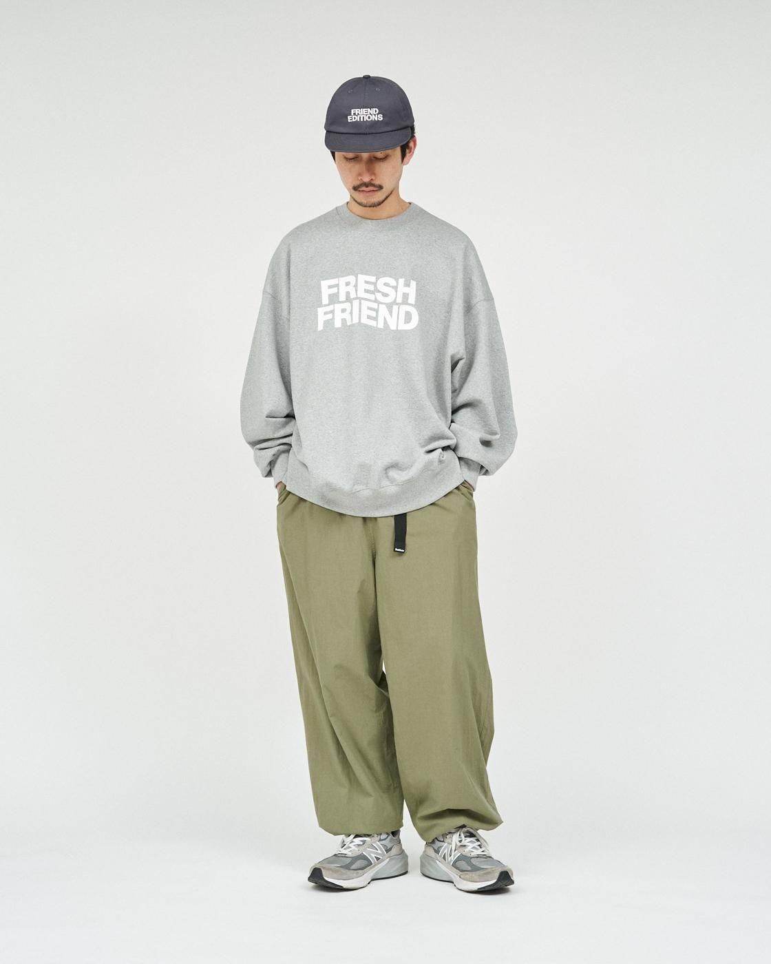 FreshService * FE  FS LIGHT OZ CREW NECK SWEAT * H.Gray