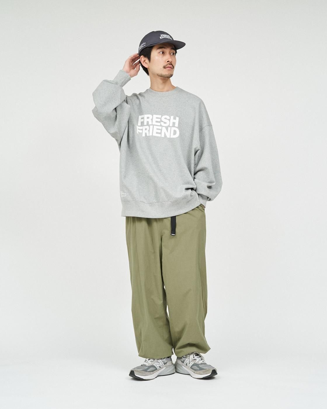 FreshService * FE  FS LIGHT OZ CREW NECK SWEAT * H.Gray