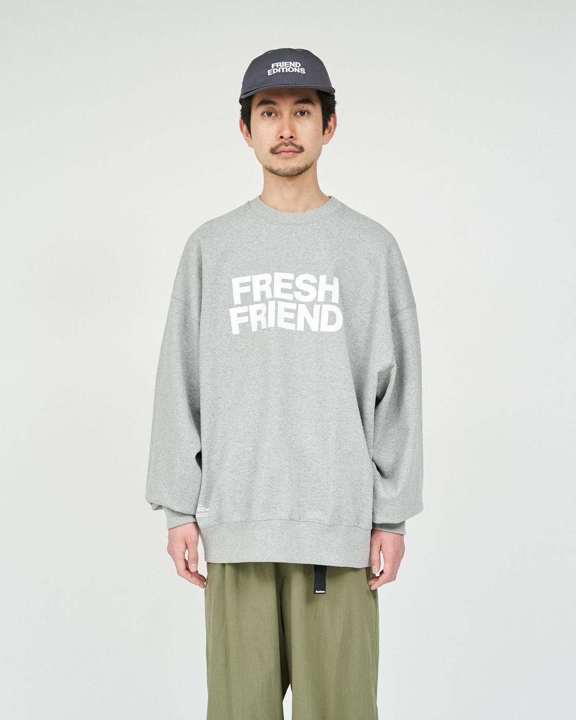 FreshService * FE  FS LIGHT OZ CREW NECK SWEAT * H.Gray