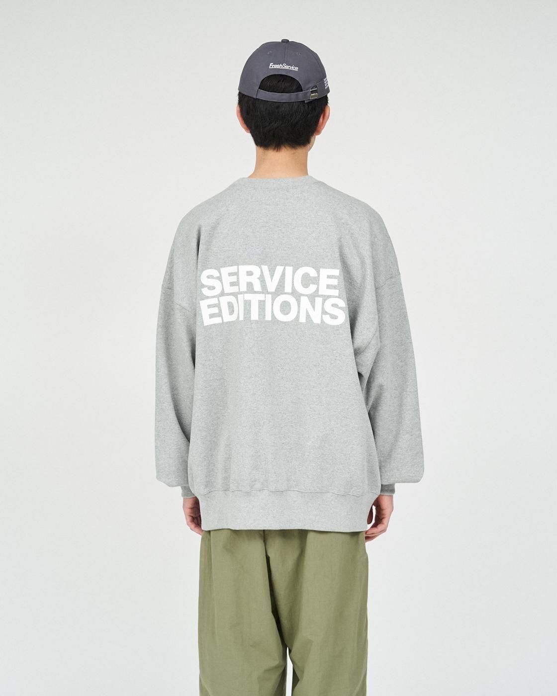 FreshService * FE  FS LIGHT OZ CREW NECK SWEAT * H.Gray