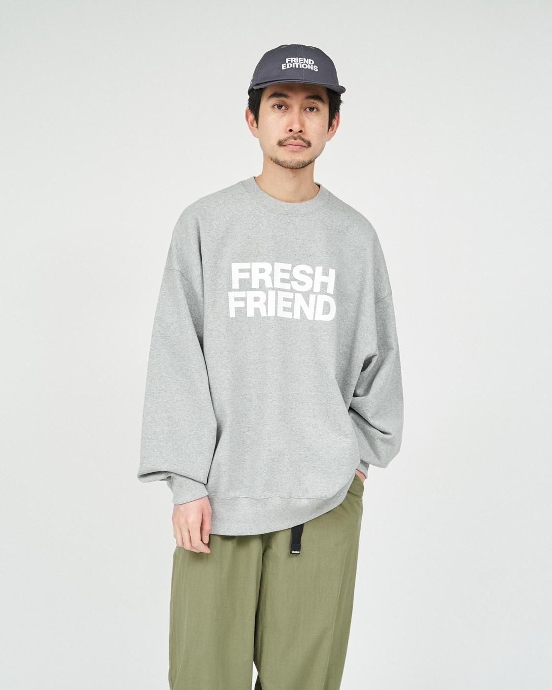 FreshService * FE  FS LIGHT OZ CREW NECK SWEAT * H.Gray