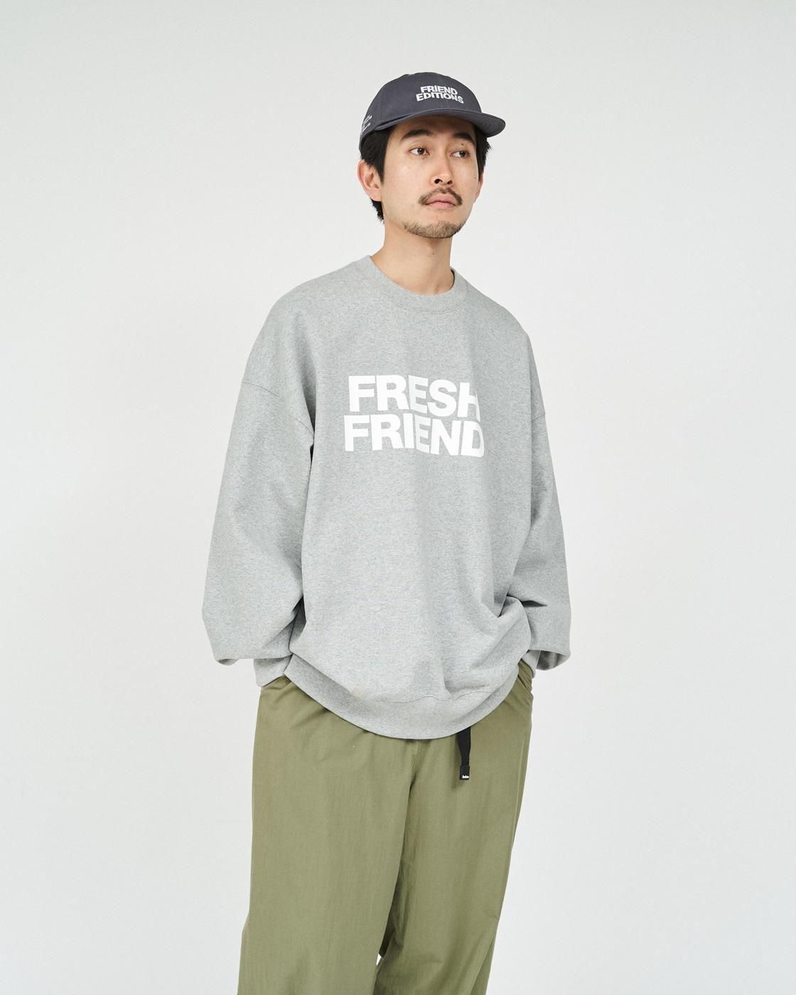FreshService * FE ＆ FS LIGHT OZ CREW NECK SWEAT * H.Gray