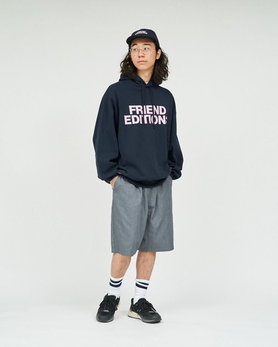 FreshService * FE LOGO LIGHT OZ PULLOVER HOODIE * Navy