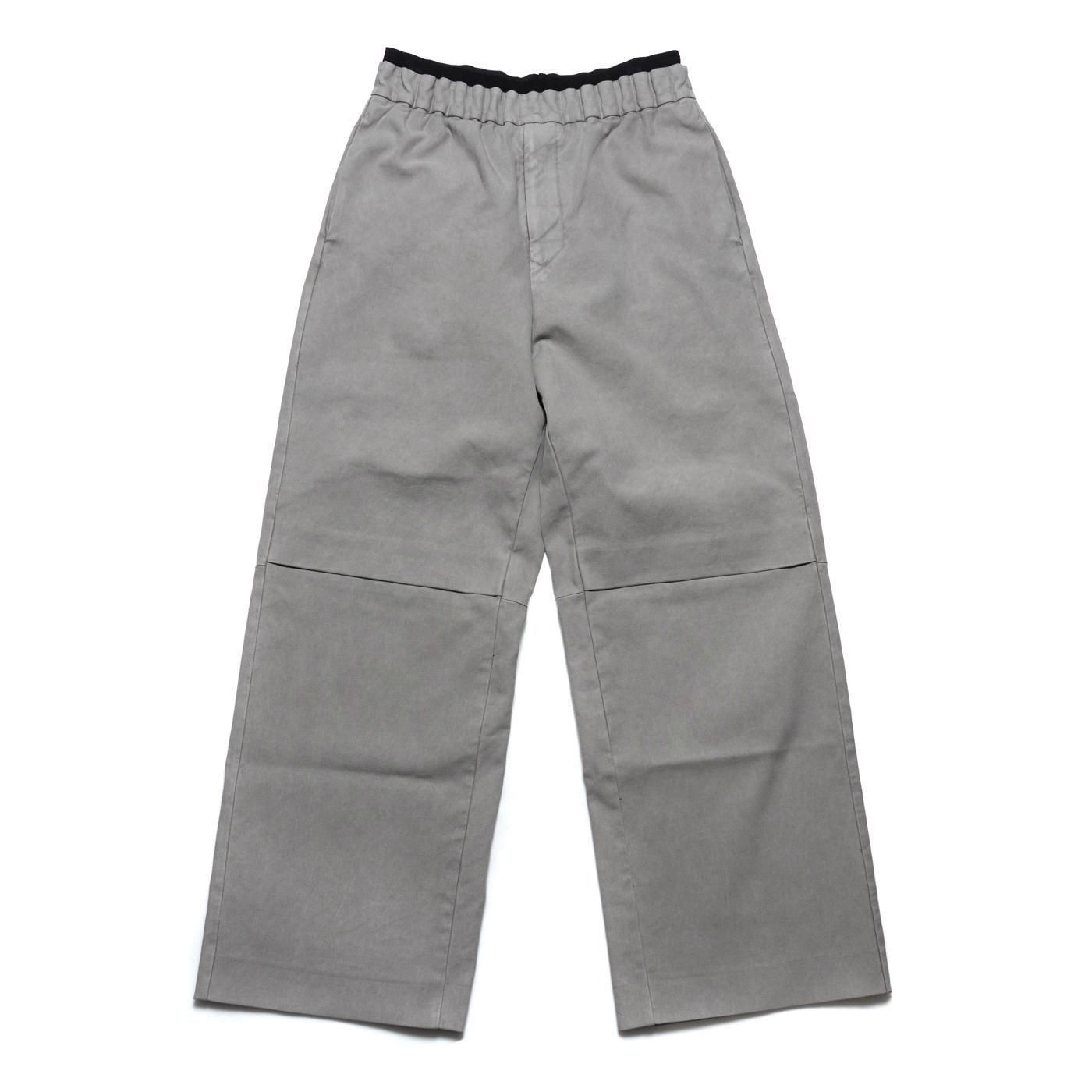 OAMC * OA5SMT08BPT186 Cotton Elasticated Trouser Carbon * Carbon