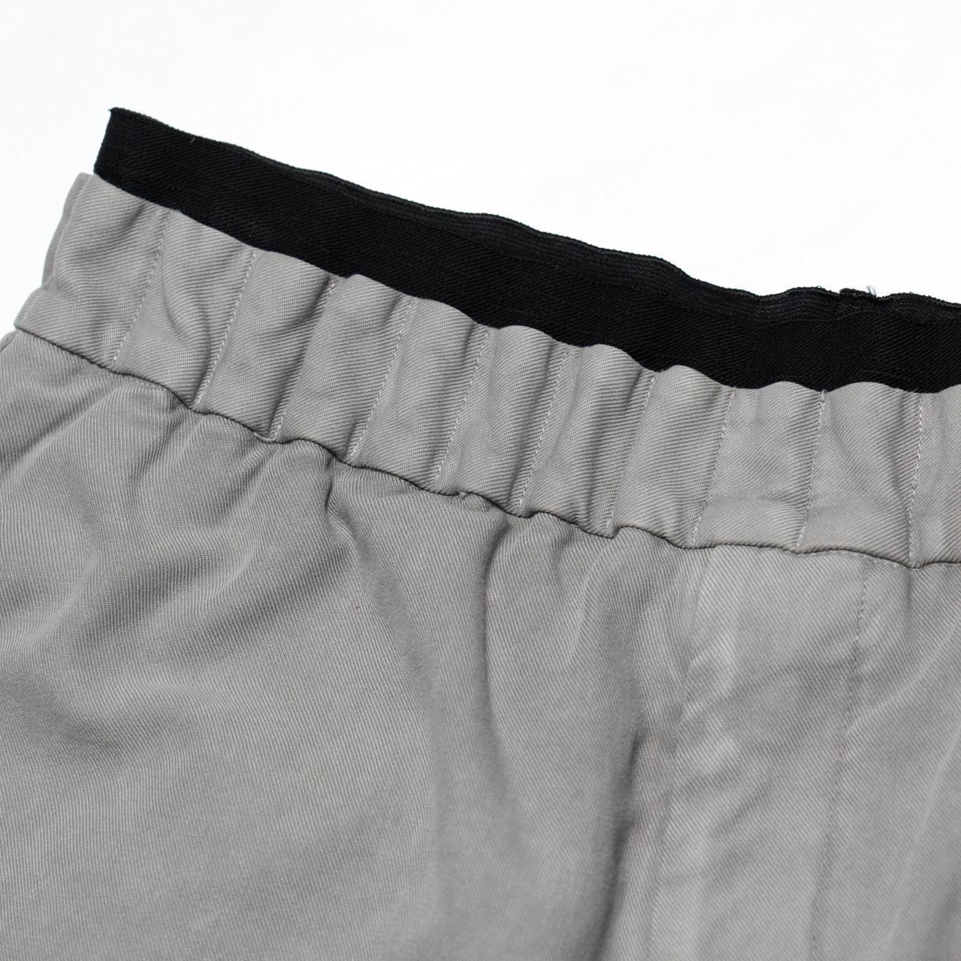 OAMC * OA5SMT08BPT186 Cotton Elasticated Trouser Carbon * Carbon