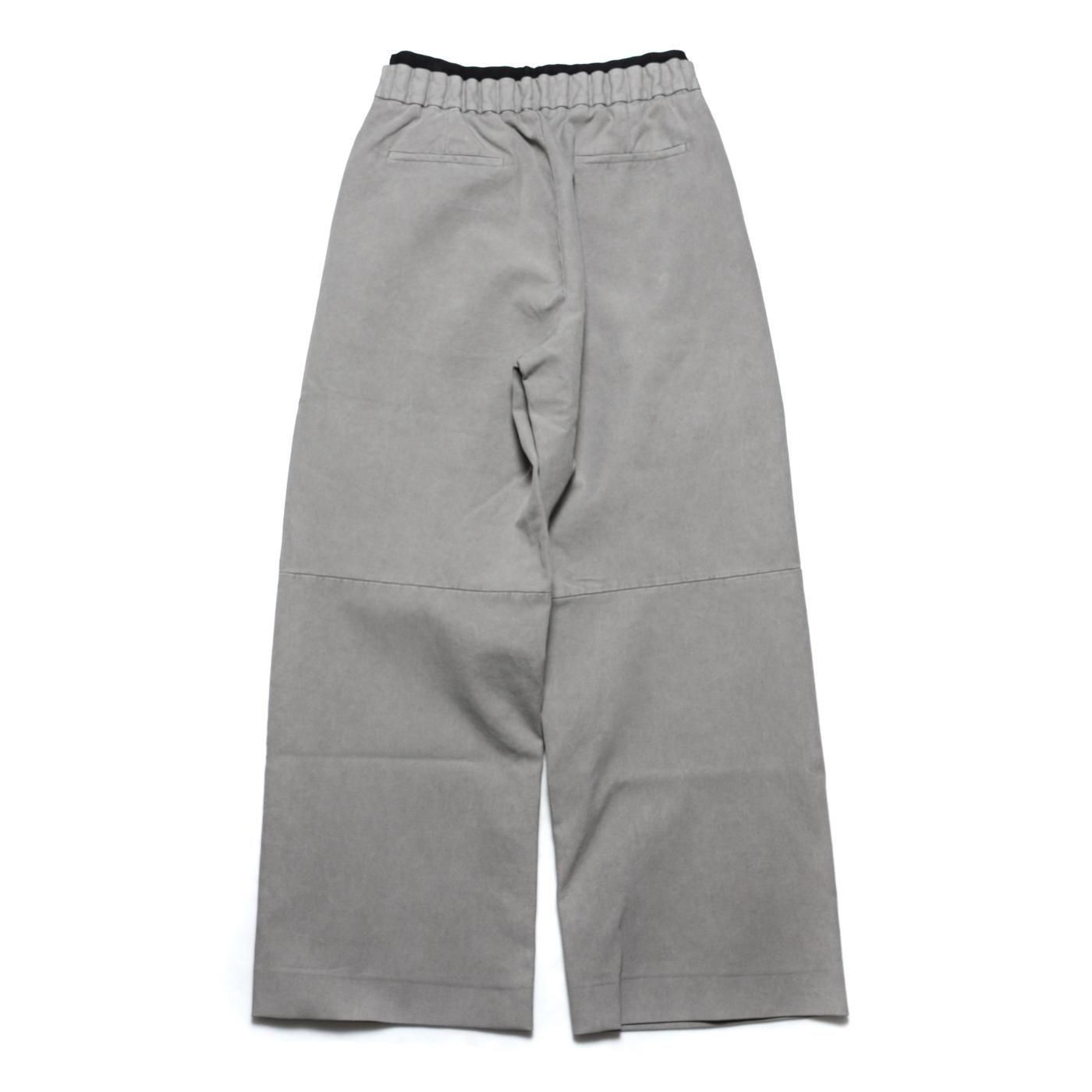 OAMC * OA5SMT08BPT186 Cotton Elasticated Trouser Carbon * Carbon